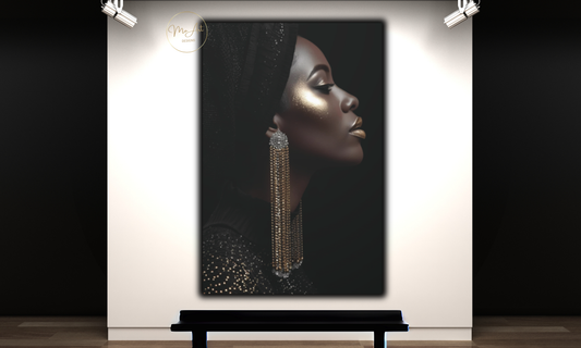 Regal Radiance - Canvas Wall Art