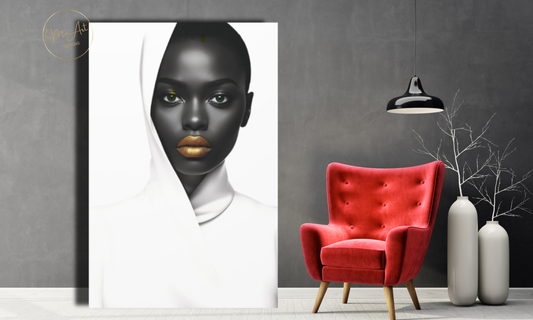 Radiance in White – Canvas Wall Art