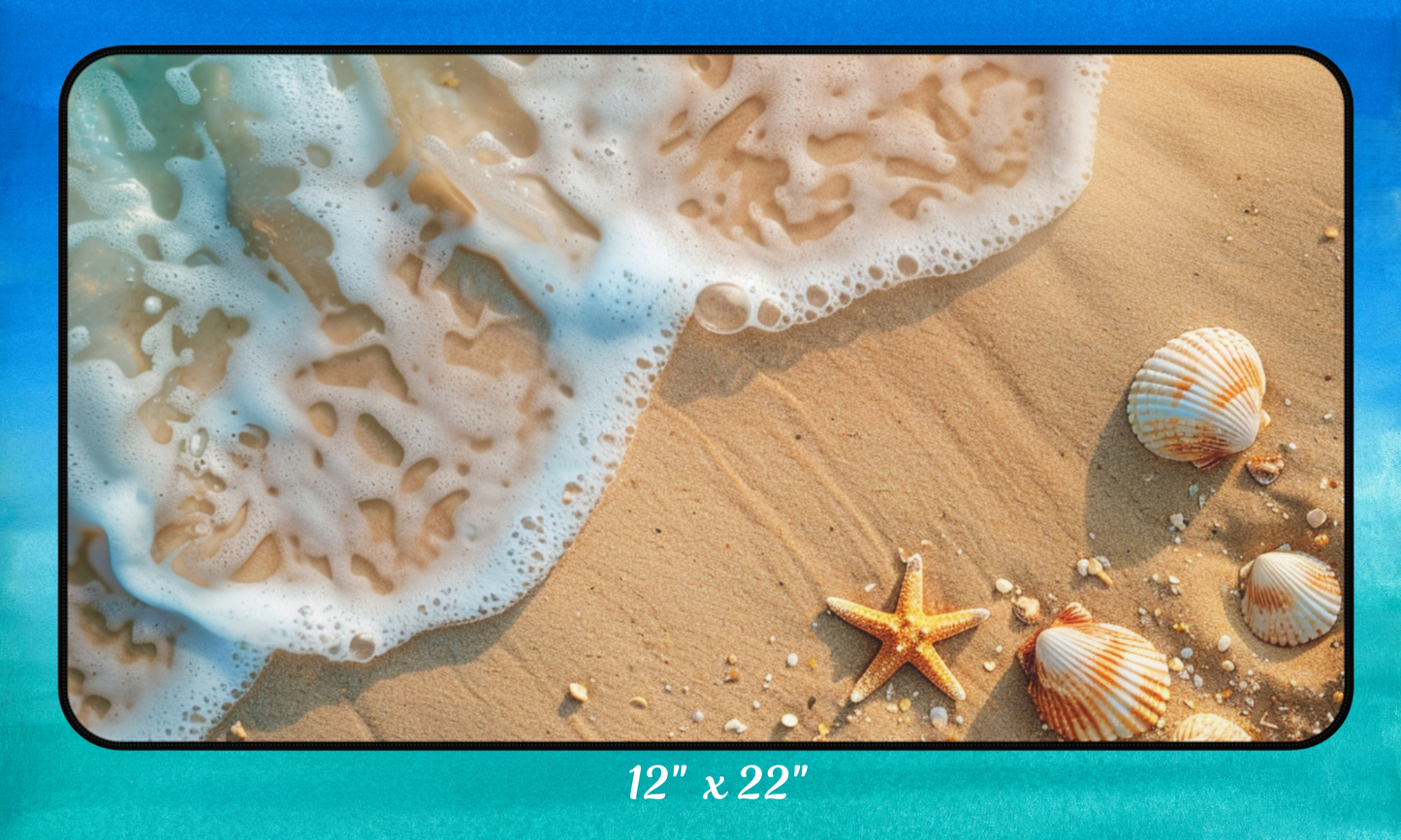 Coastal Dreams Seashell Desk Pad / Mouse Pad