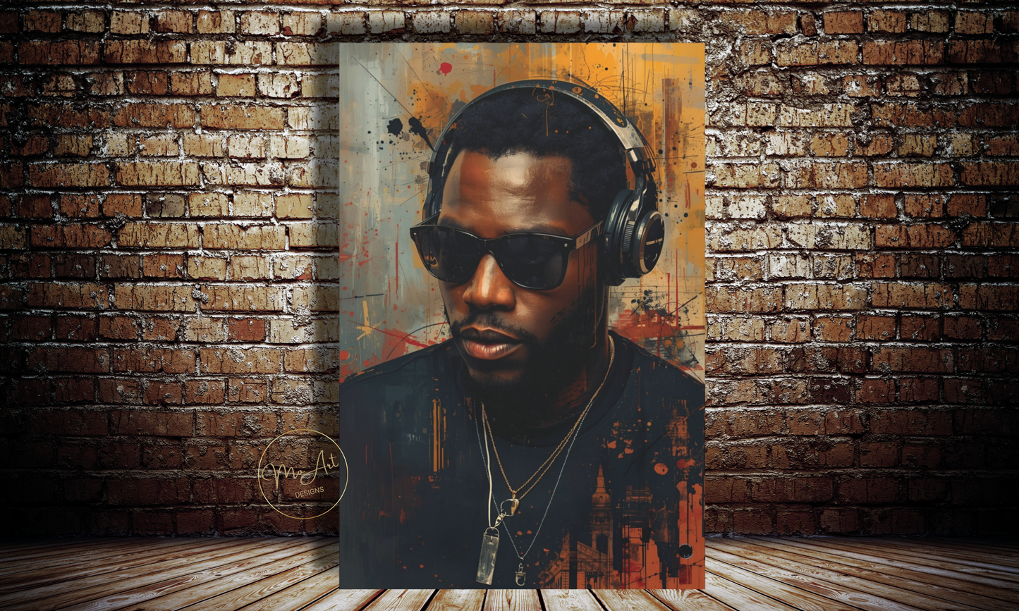 Soul Frequency - Abstract Canvas Wall Art