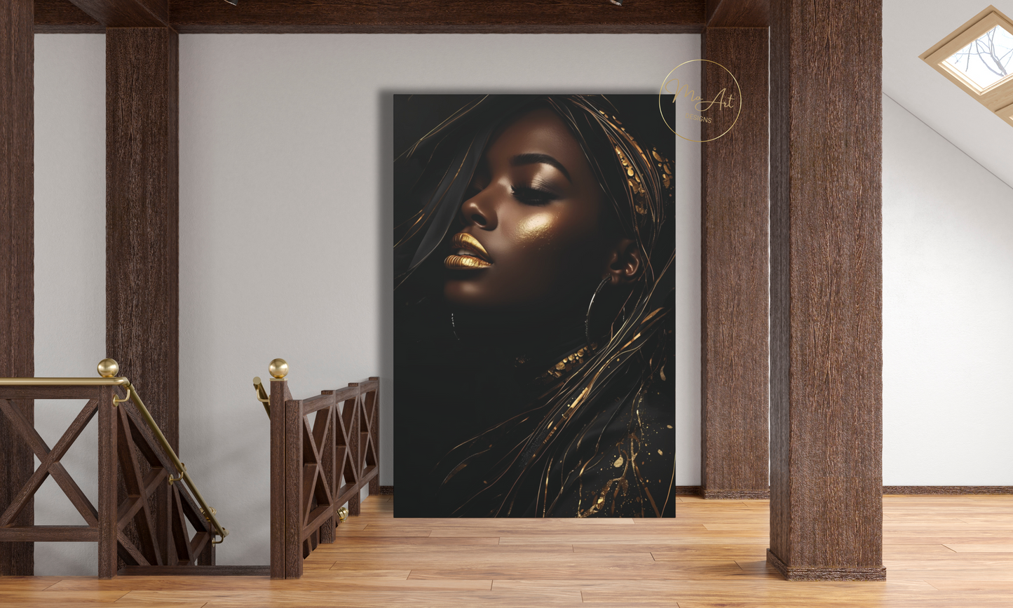 Opulent Glow – Canvas Wall Art