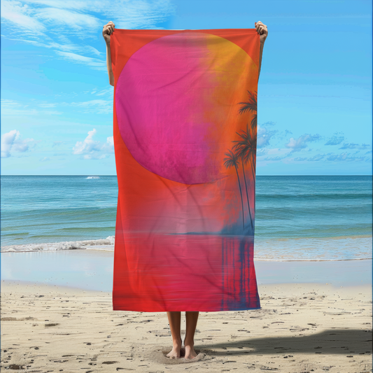 Sunset Serenity Beach Towel