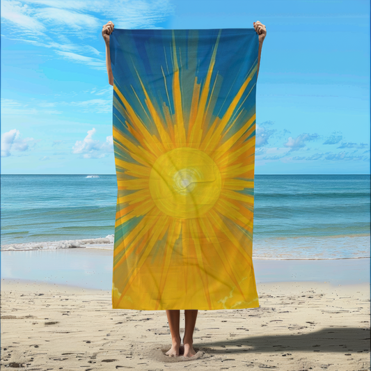 Let the Sunshine In - Beach Towel