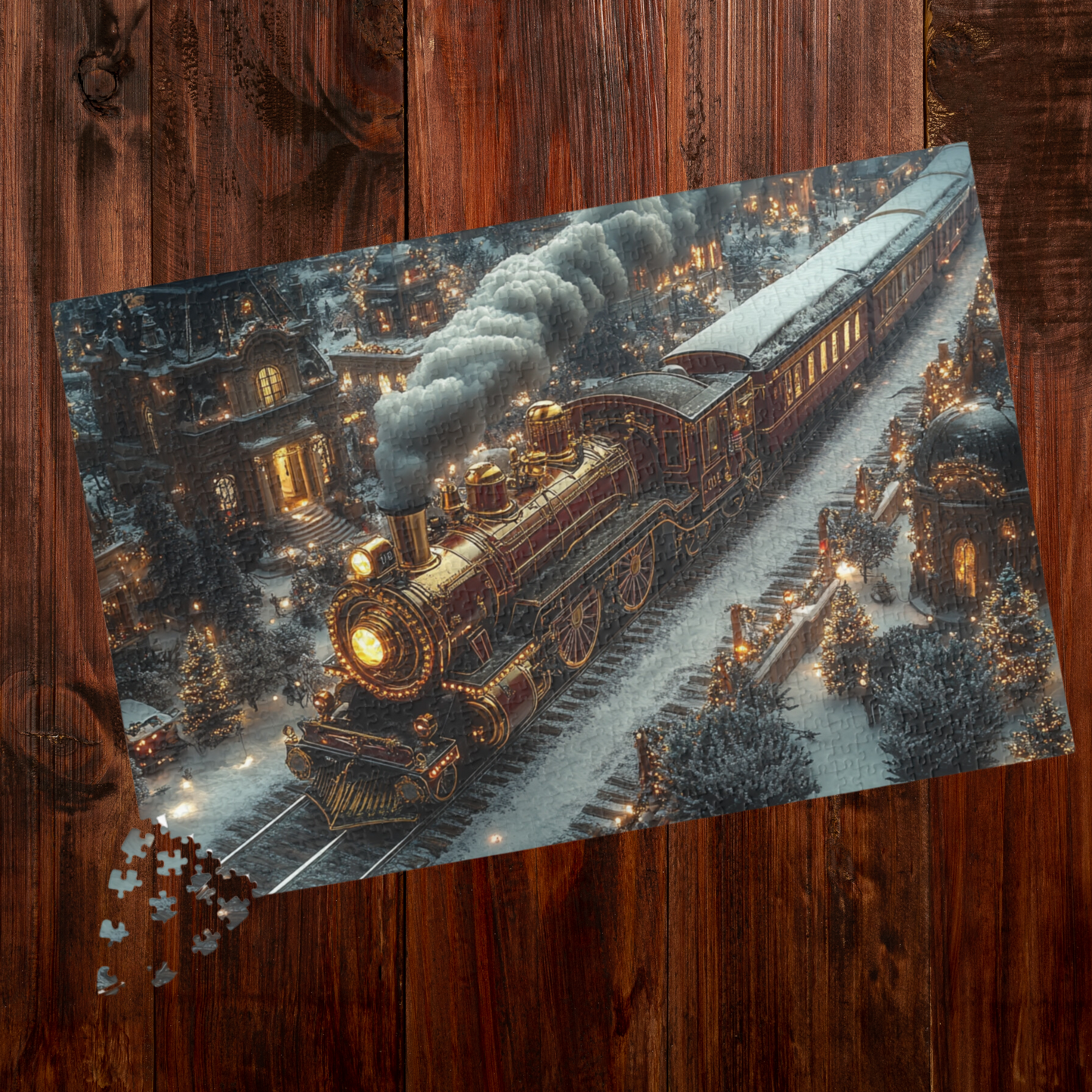 The Christmas Quest of the Glittering Express Puzzle