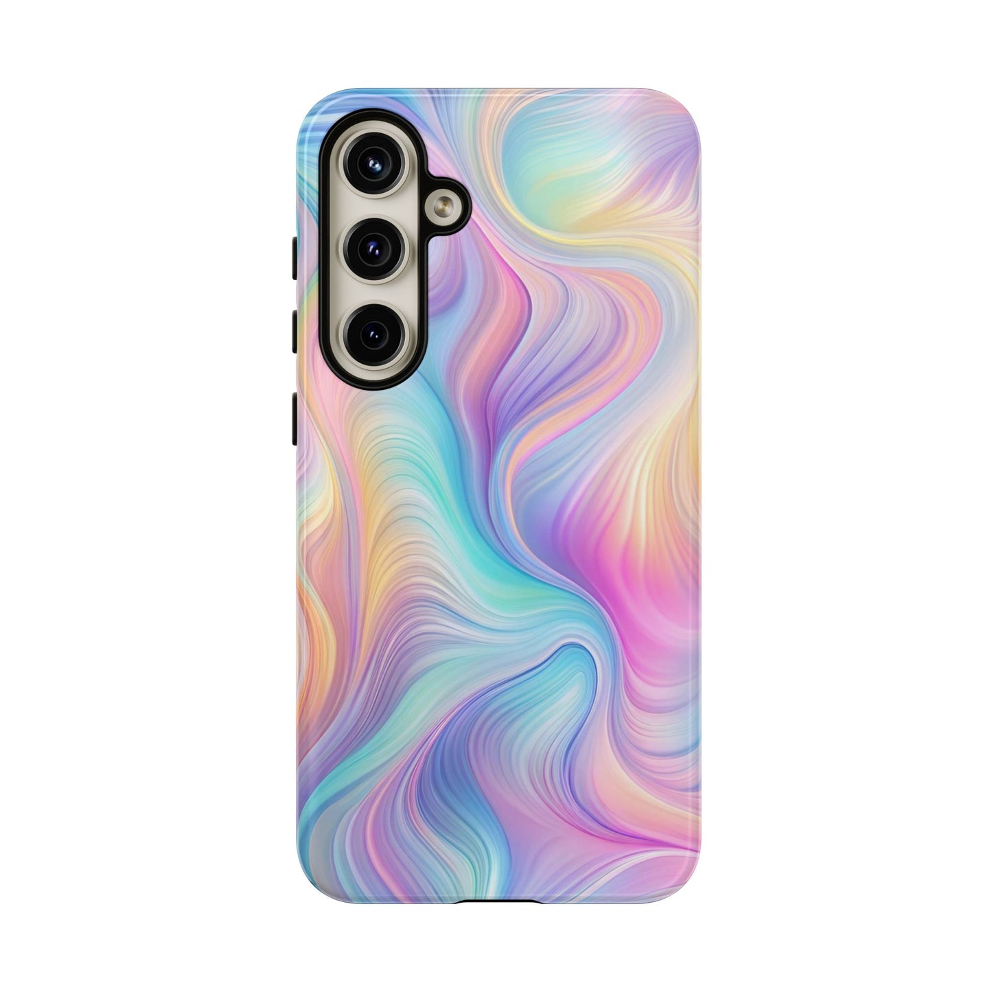 Colorful Swirls Tough Phone Case for Ultimate Protection - iPhone or Samsung Phones