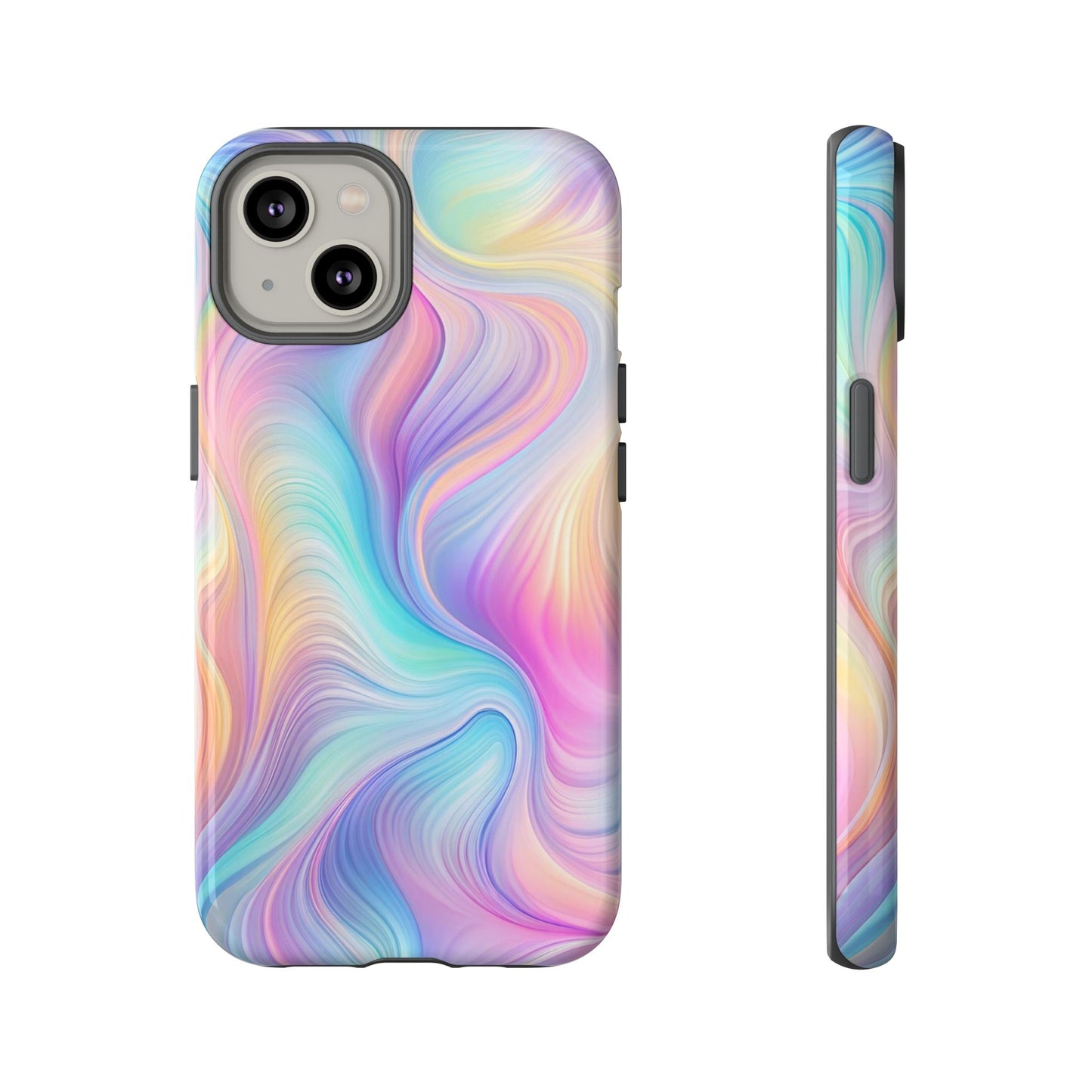 Colorful Swirls Tough Phone Case for Ultimate Protection - iPhone or Samsung Phones