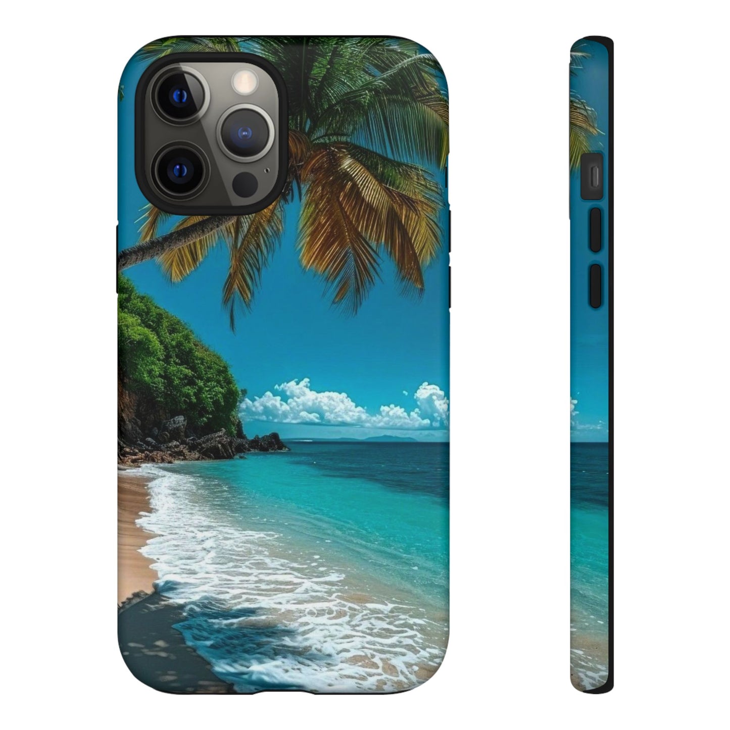 Tropical Beach Oasis - Tough Case for iPhone or Samsung