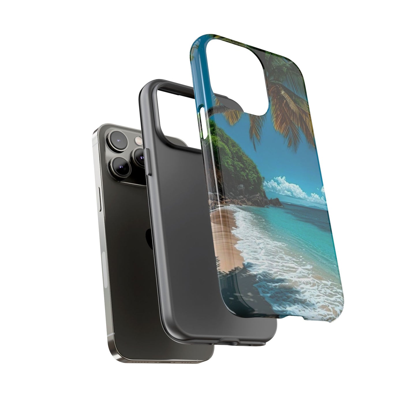 Tropical Beach Oasis - Tough Case for iPhone or Samsung