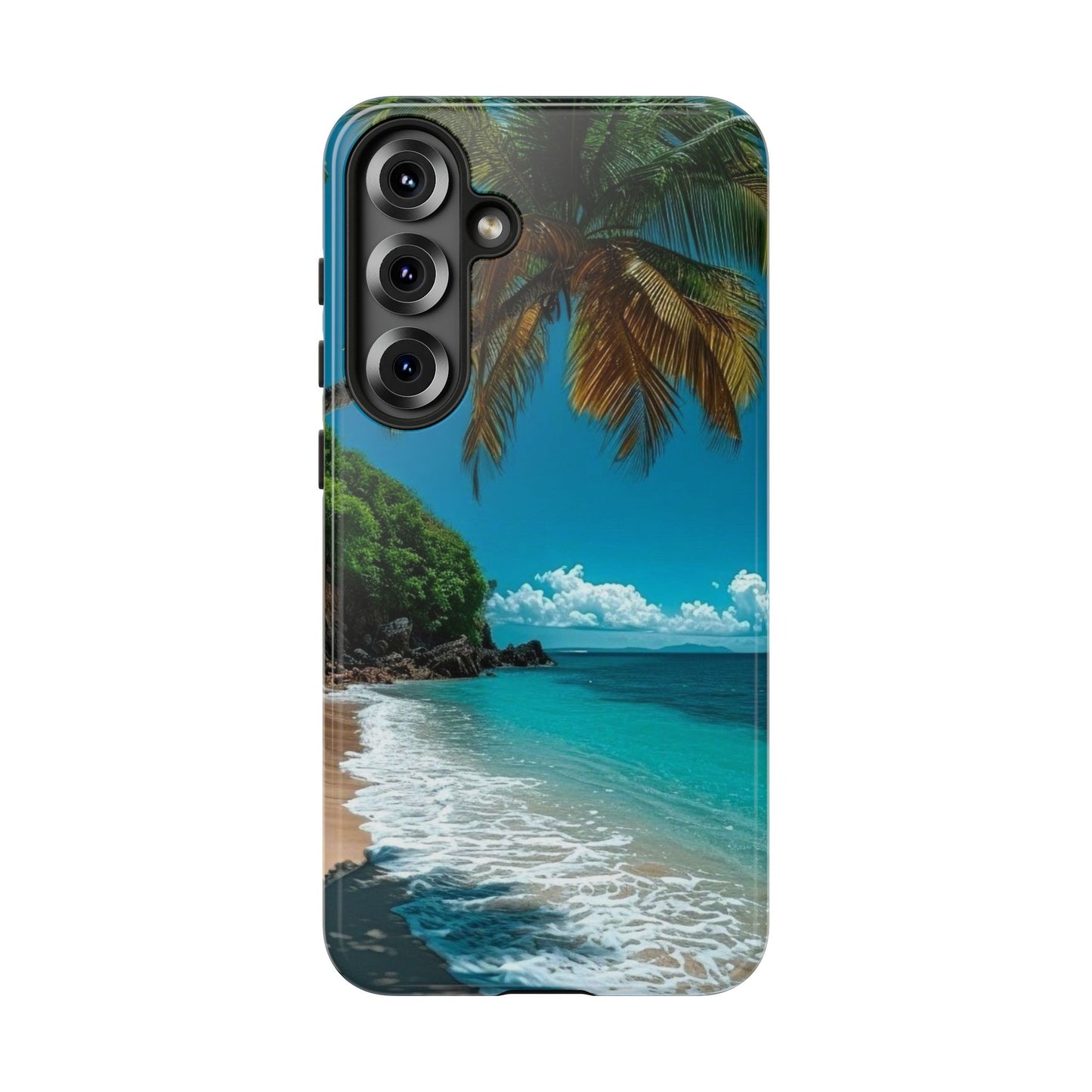 Tropical Beach Oasis - Tough Case for iPhone or Samsung