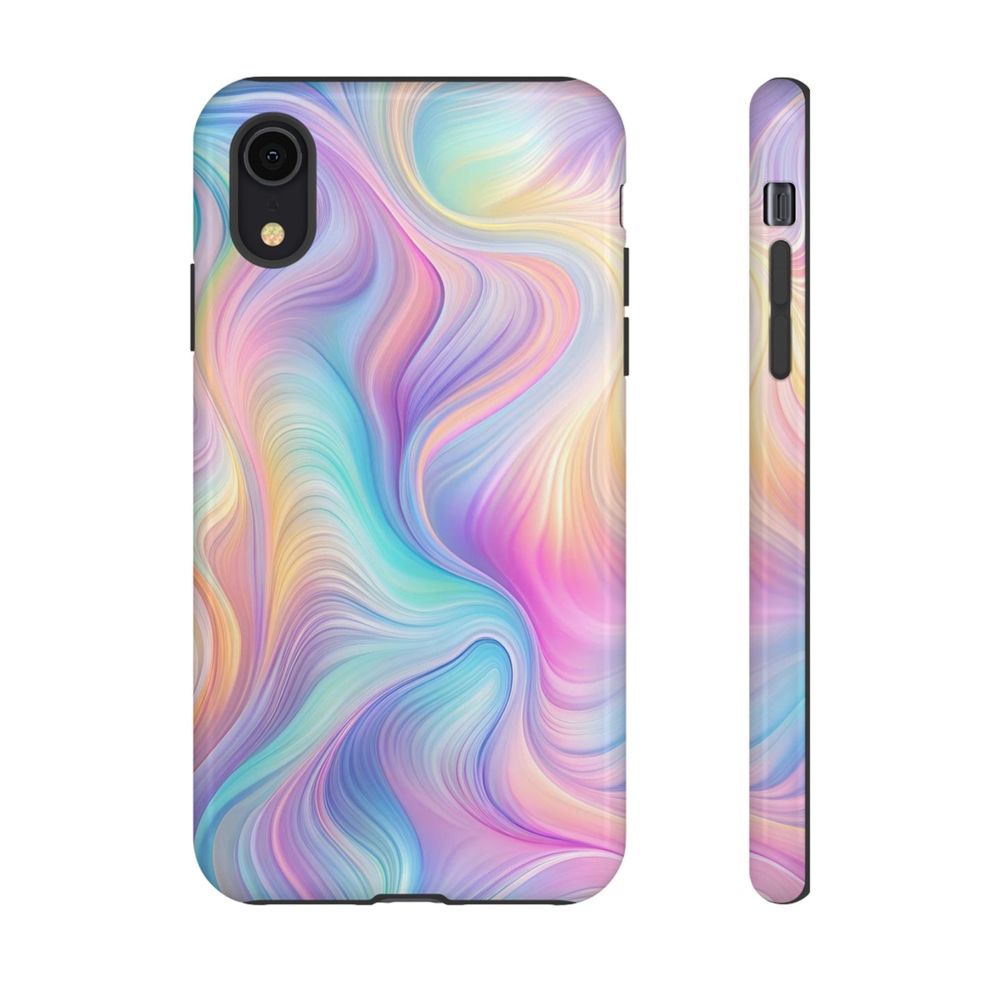 Colorful Swirls Tough Phone Case for Ultimate Protection - iPhone or Samsung Phones