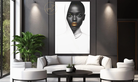 Radiance in White – Canvas Wall Art
