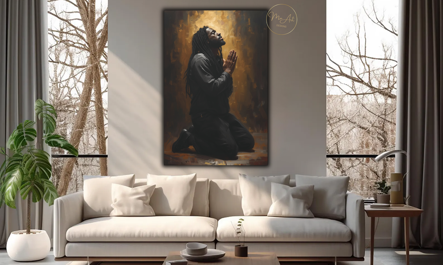 Prayer of Strength– Canvas Wall Art