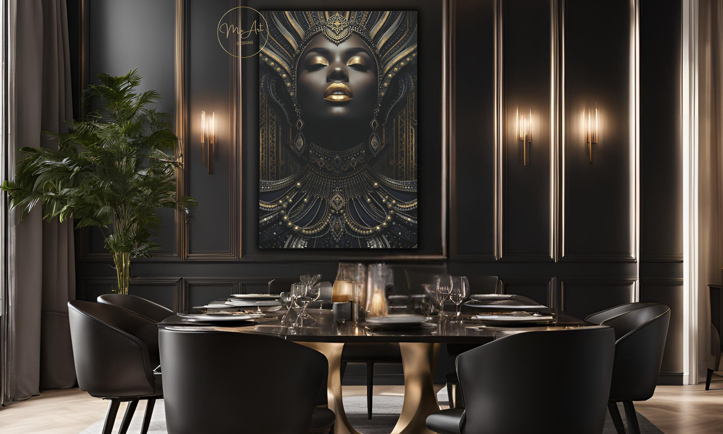 Black Elegance – Canvas Wall Art