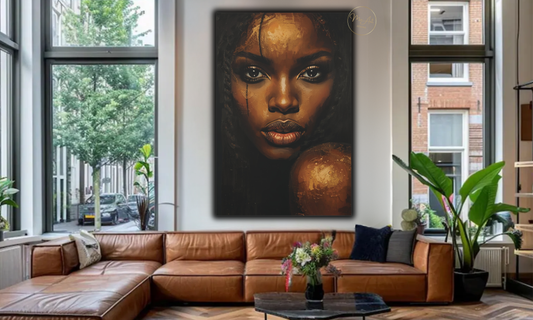 Bronze Temptation - Canvas Wall Art