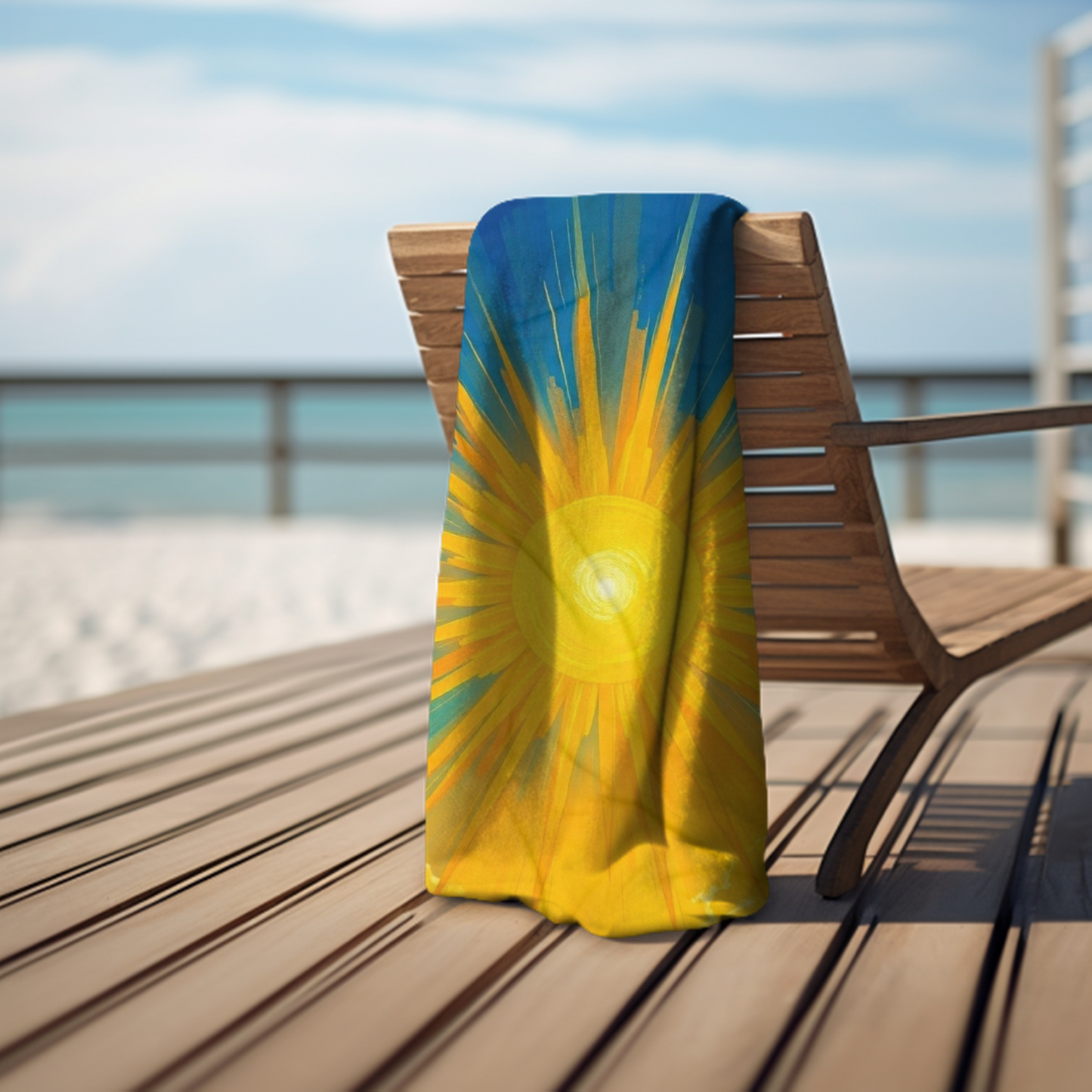 Let the Sunshine In - Beach Towel