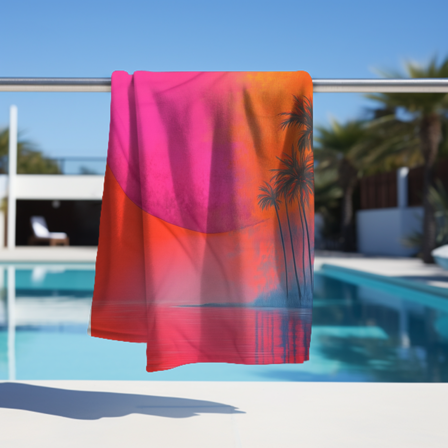 Sunset Serenity Beach Towel