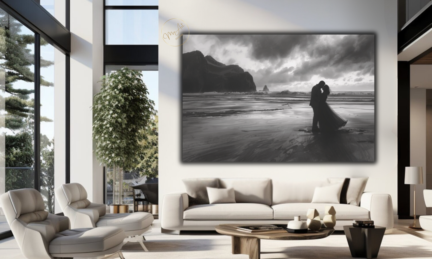 Eternal Tide of Love – Canvas Wall Art