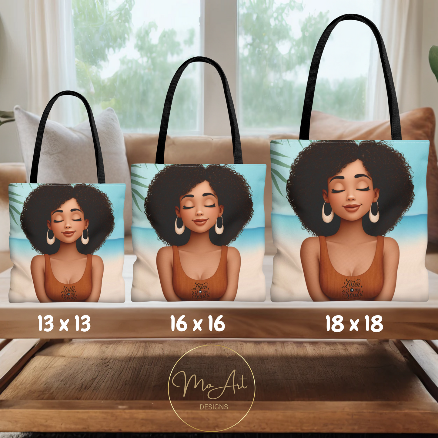 Listen to Your Soul Tote Bag