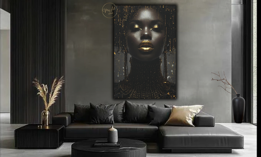 Black Elegance 2 Wall Art / Canvas Print