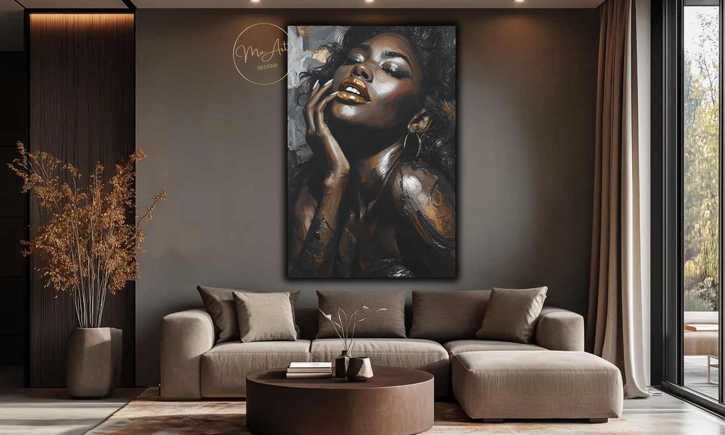 Sensual Seduction Luxury Canvas Wall Art