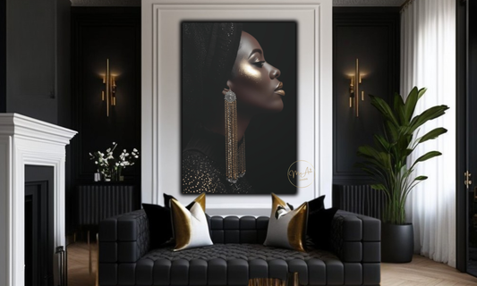 Regal Radiance - Canvas Wall Art