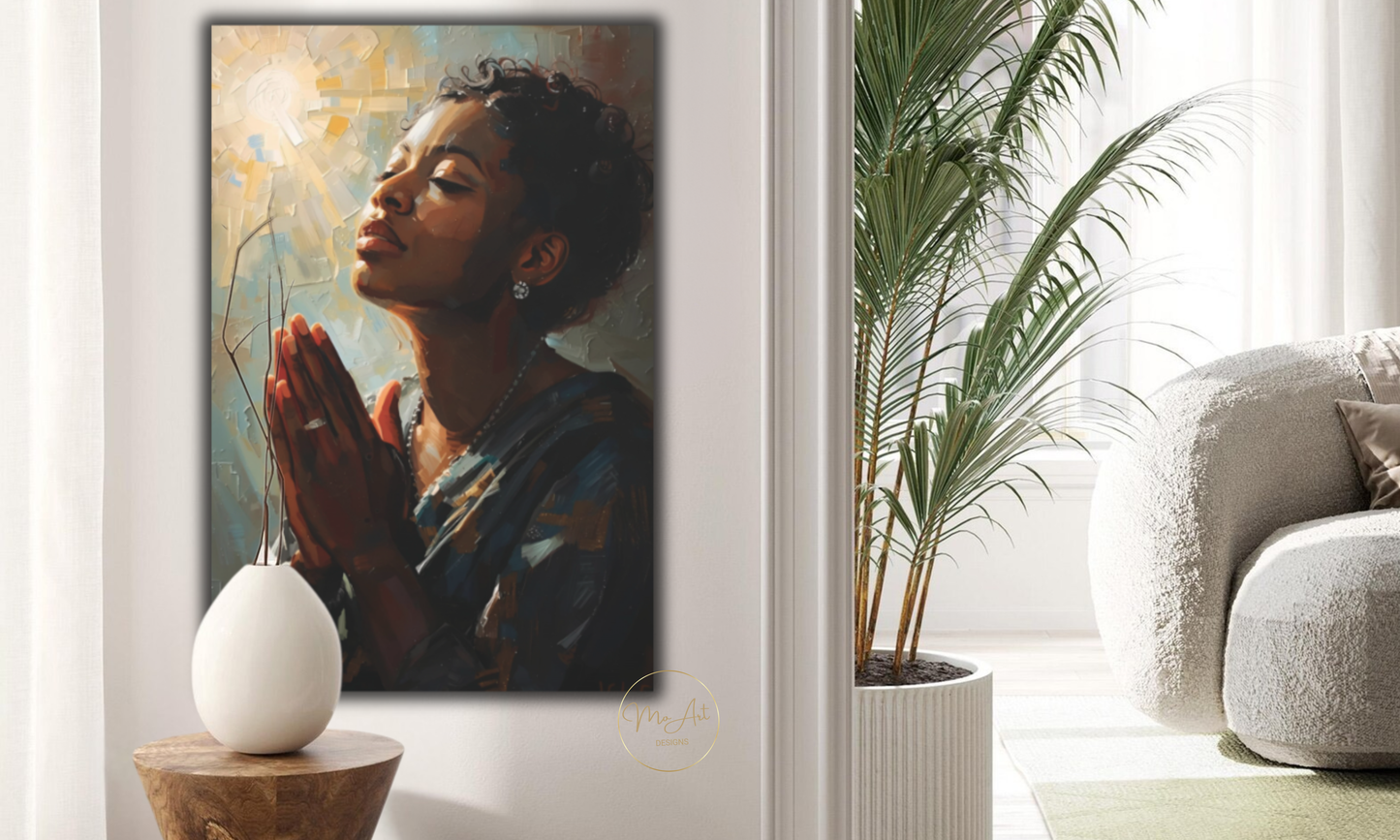 Divine Grace - Abstract Canvas Wall Art