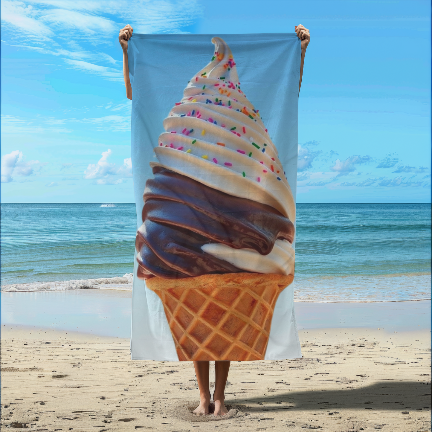 Ice Cream Dreams - Beach Towel