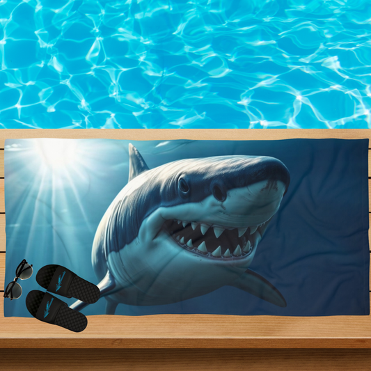 Luxurious Shark Beach Towel