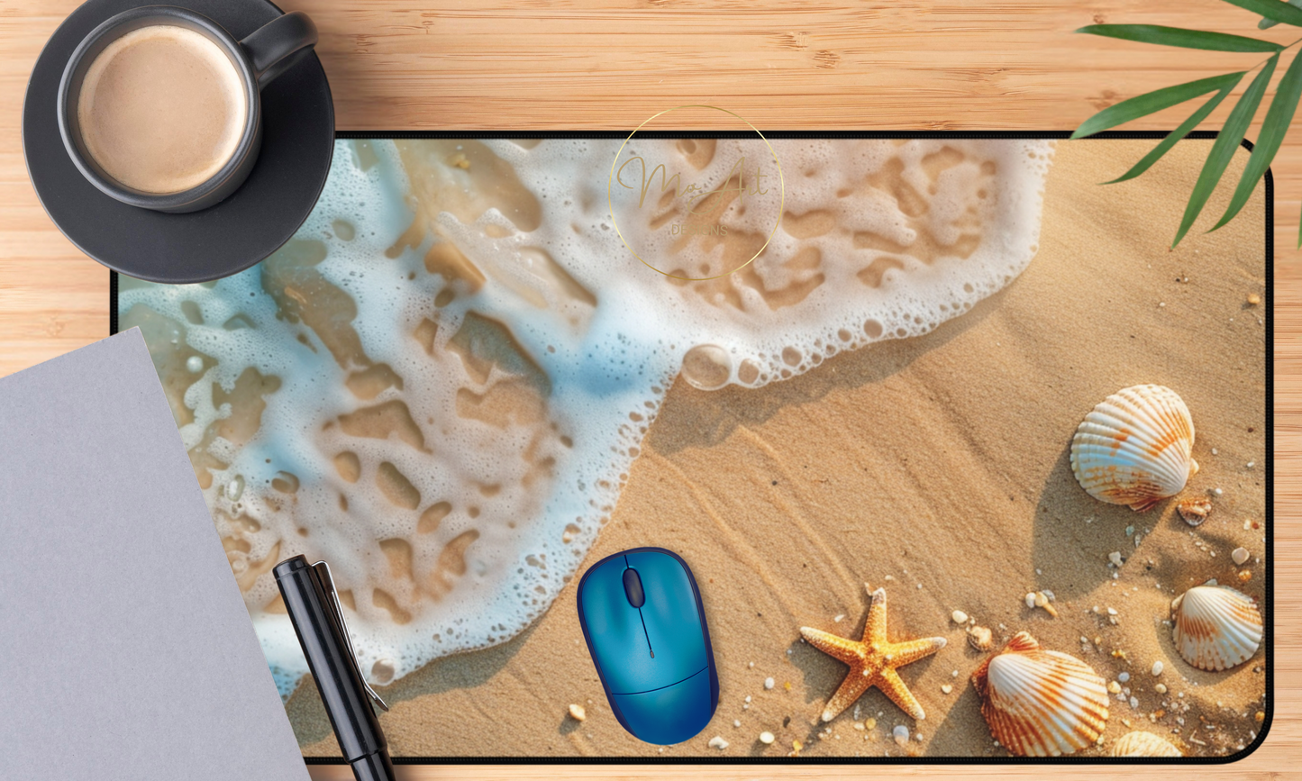 Coastal Dreams Seashell Desk Pad / Mouse Pad