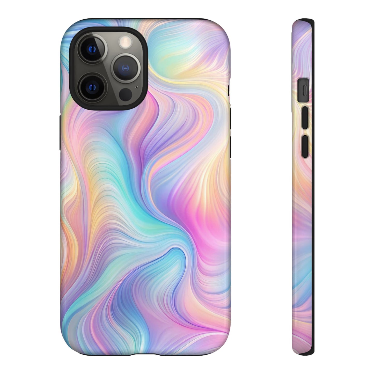 Colorful Swirls Tough Phone Case for Ultimate Protection - iPhone or Samsung Phones