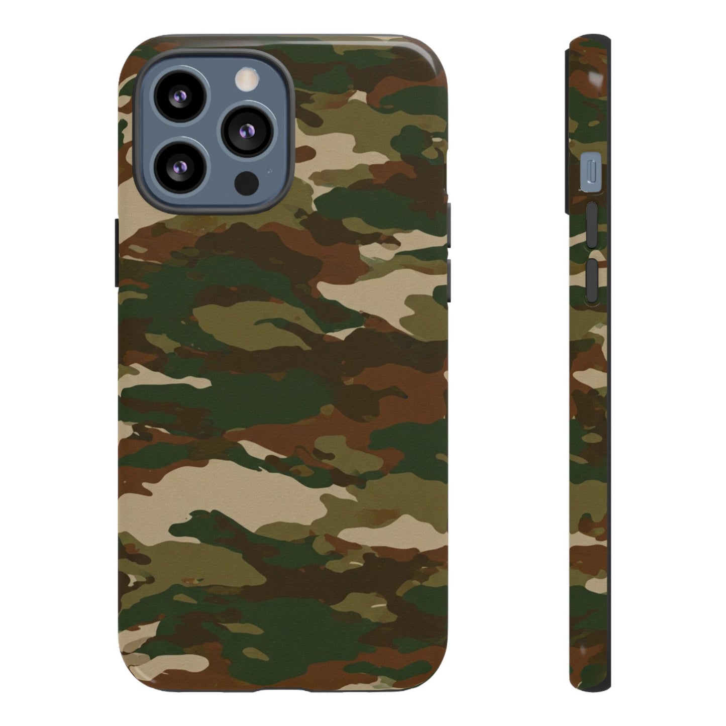 Camo Design - Tough Phone Case - iPhone or Samsung Phones