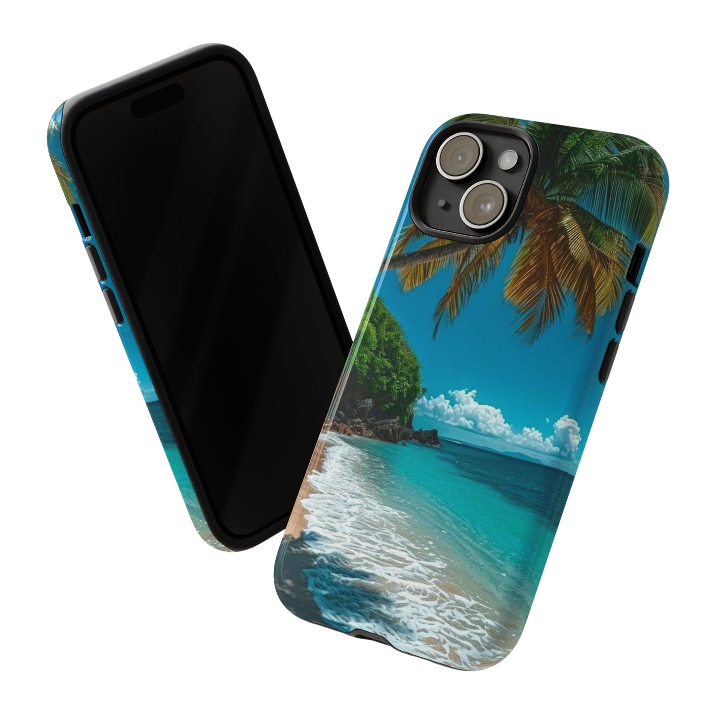 Tropical Beach Oasis - Tough Case for iPhone or Samsung