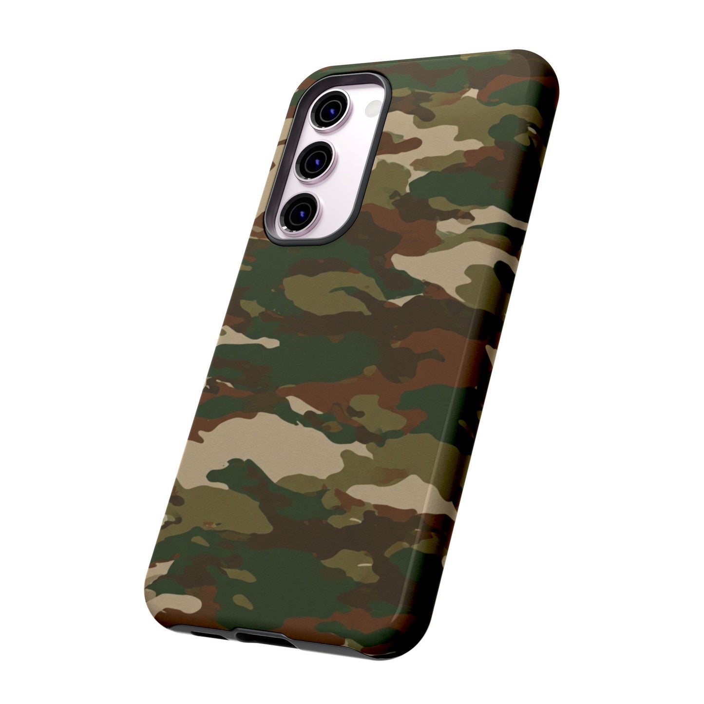 Camo Design - Tough Phone Case - iPhone or Samsung Phones