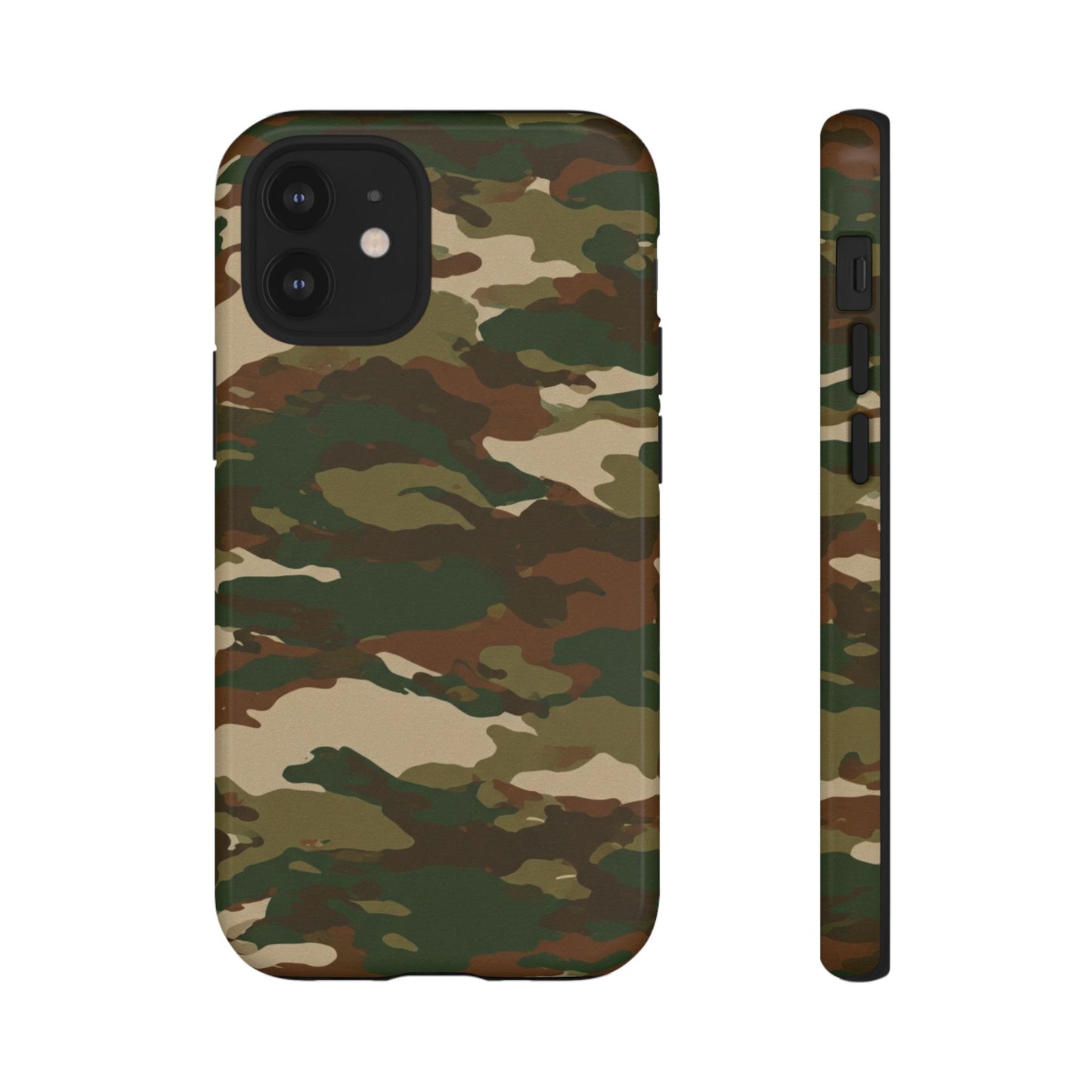 Camo Design - Tough Phone Case - iPhone or Samsung Phones