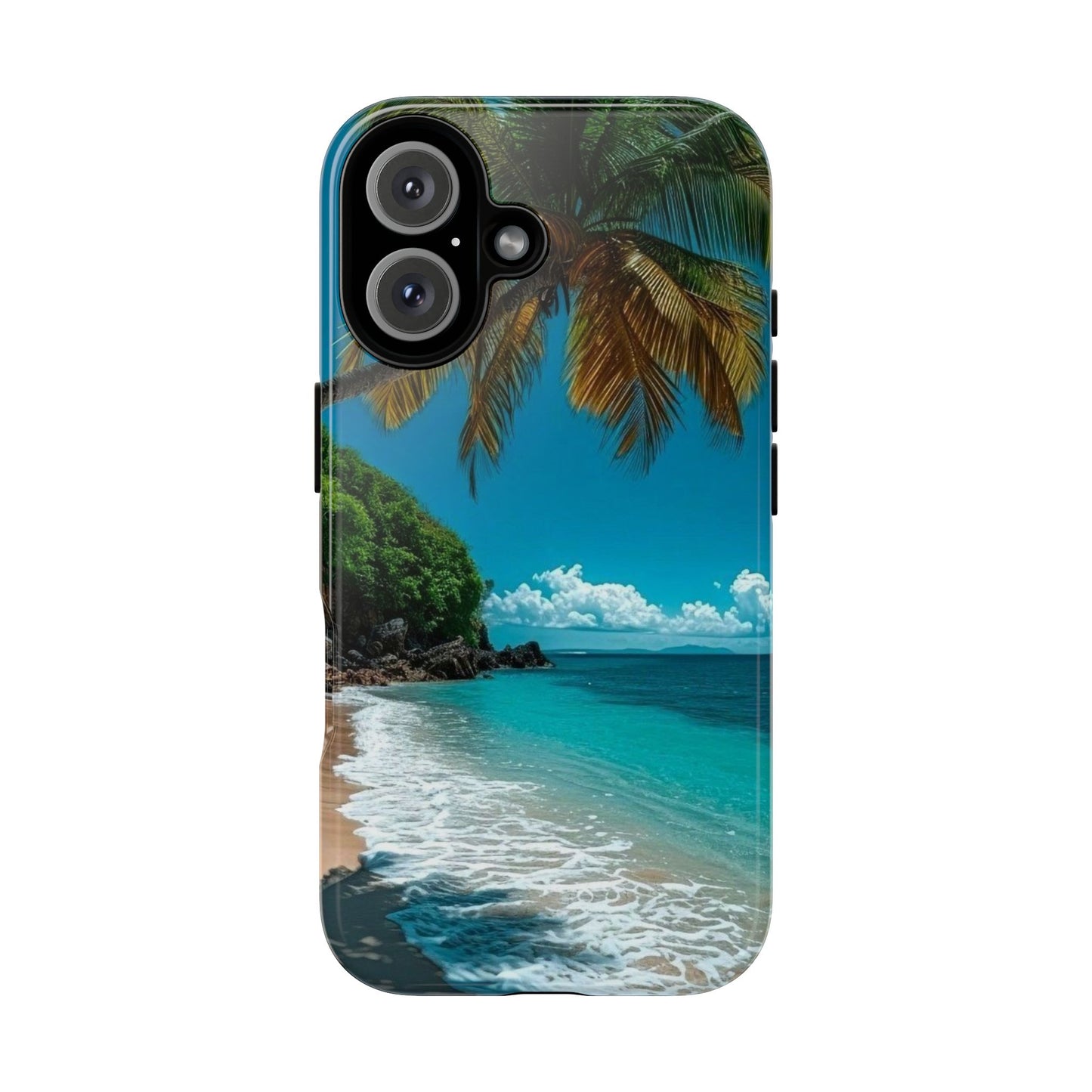 Tropical Beach Oasis - Tough Case for iPhone or Samsung