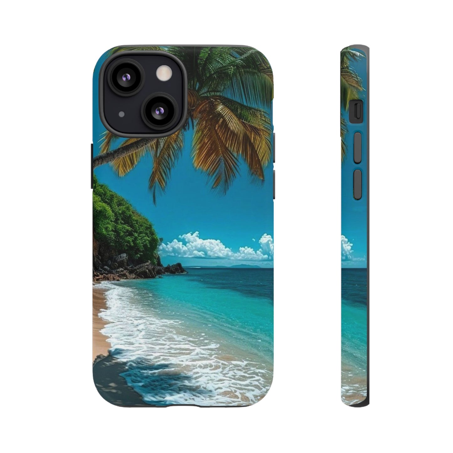 Tropical Beach Oasis - Tough Case for iPhone or Samsung