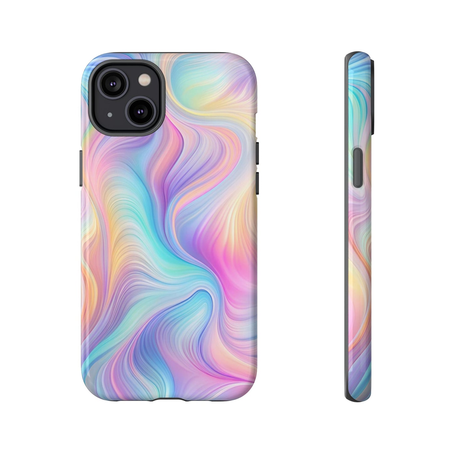 Colorful Swirls Tough Phone Case for Ultimate Protection - iPhone or Samsung Phones