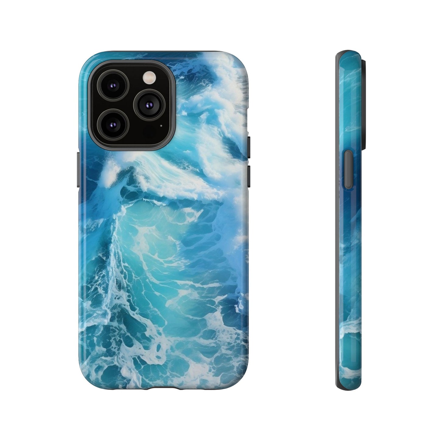 Crashing Ocean Waves - Tough Phone Case - iPhone or Samsung Phones