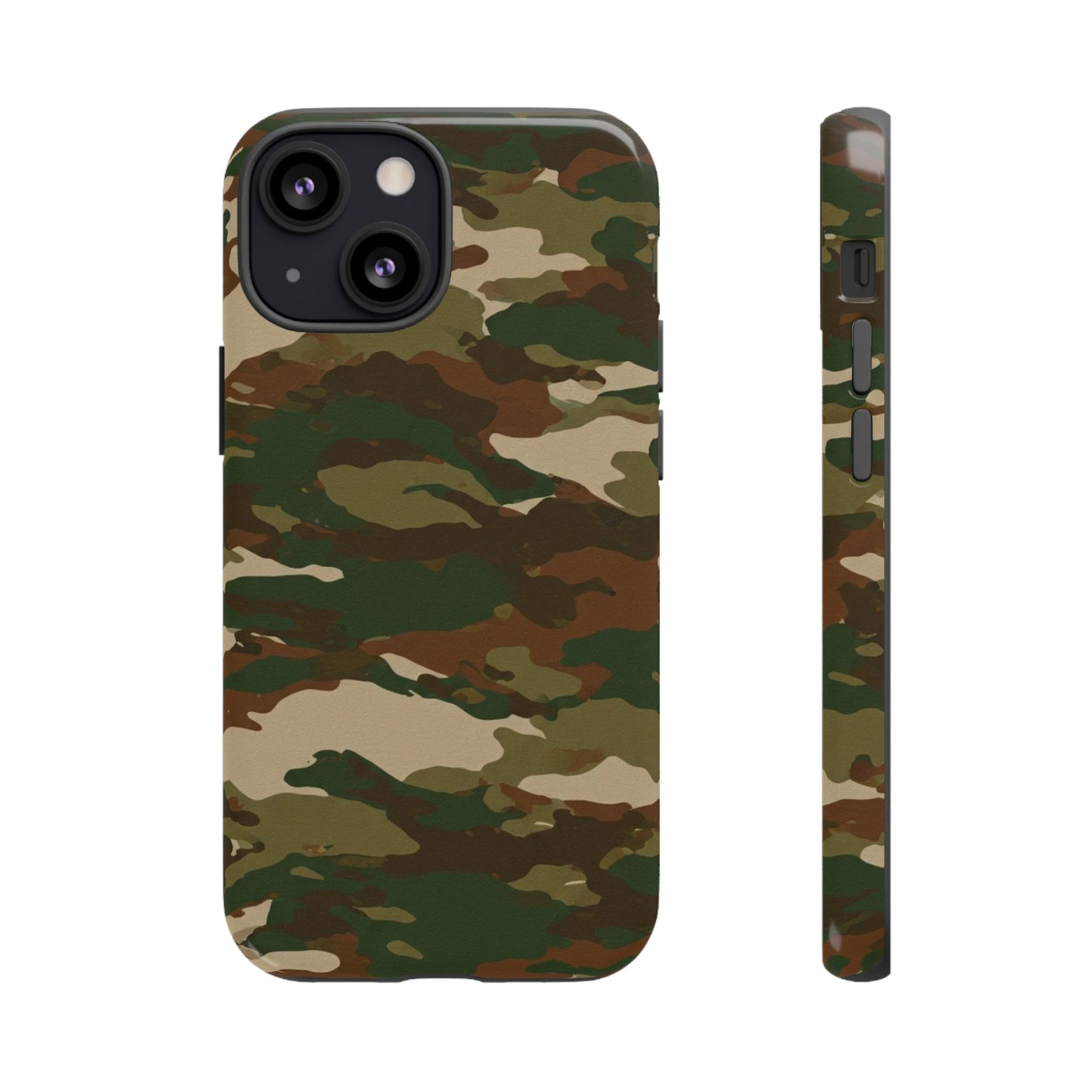 Camo Design - Tough Phone Case - iPhone or Samsung Phones
