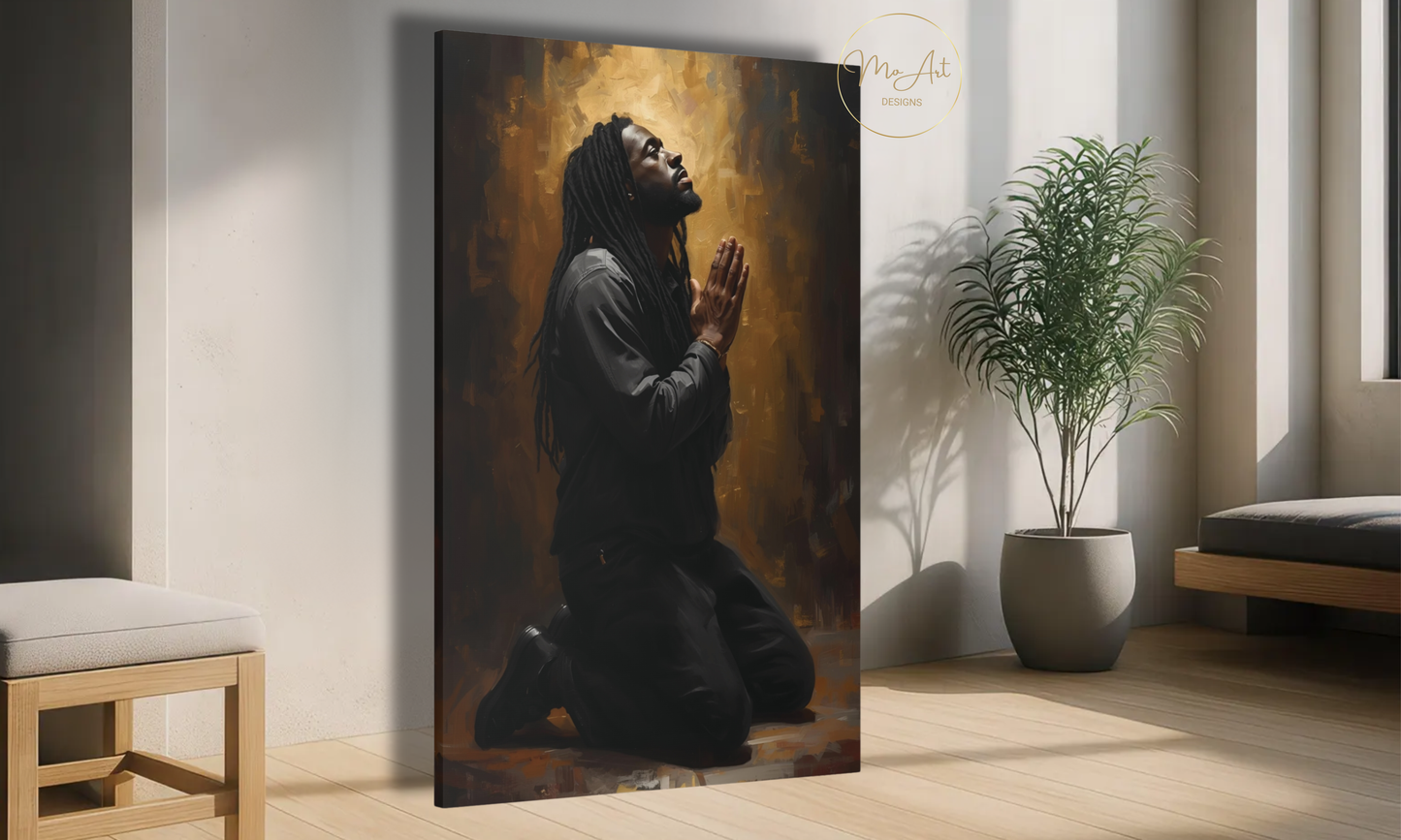 Prayer of Strength– Canvas Wall Art