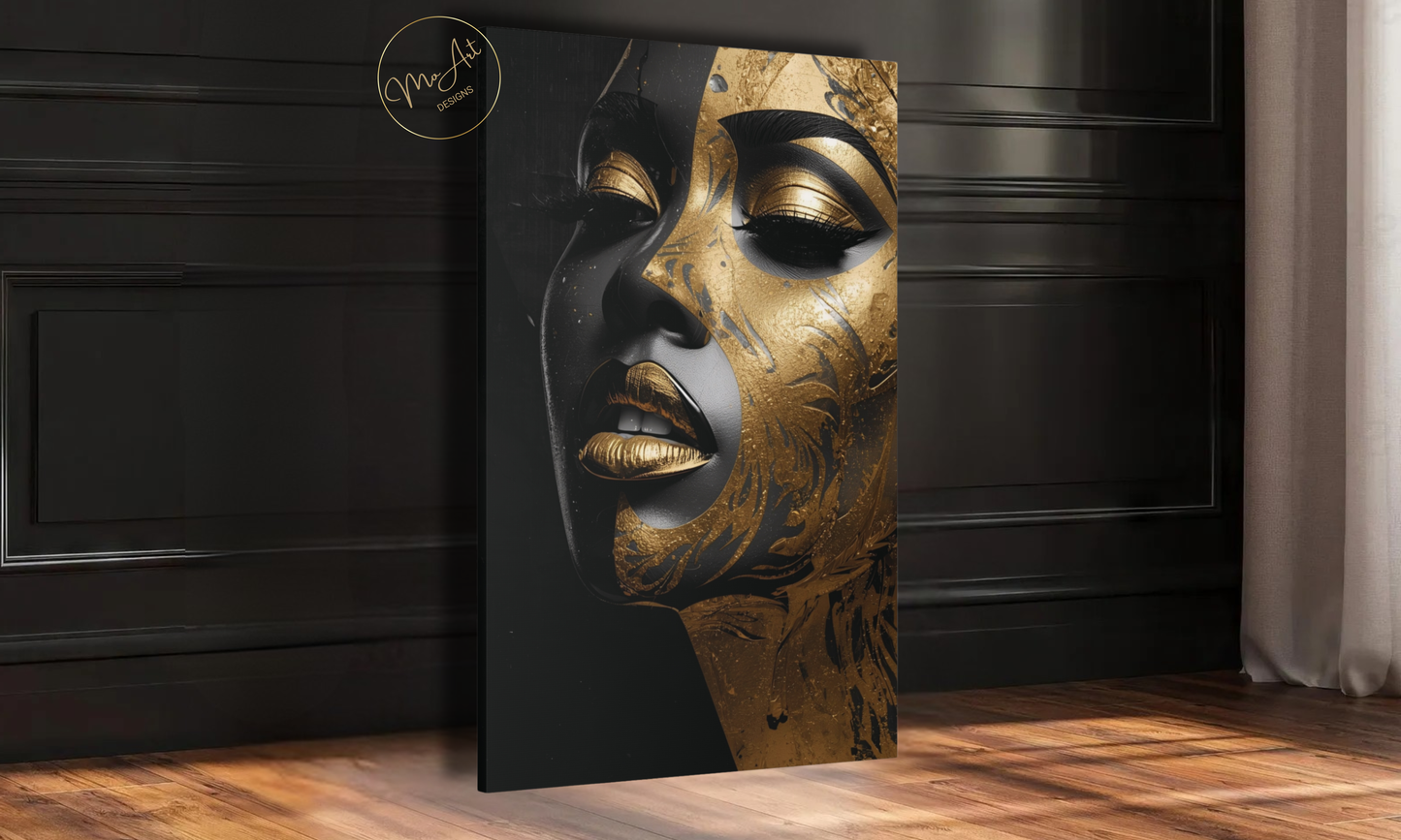 Shades of Gold – Canvas Wall Art