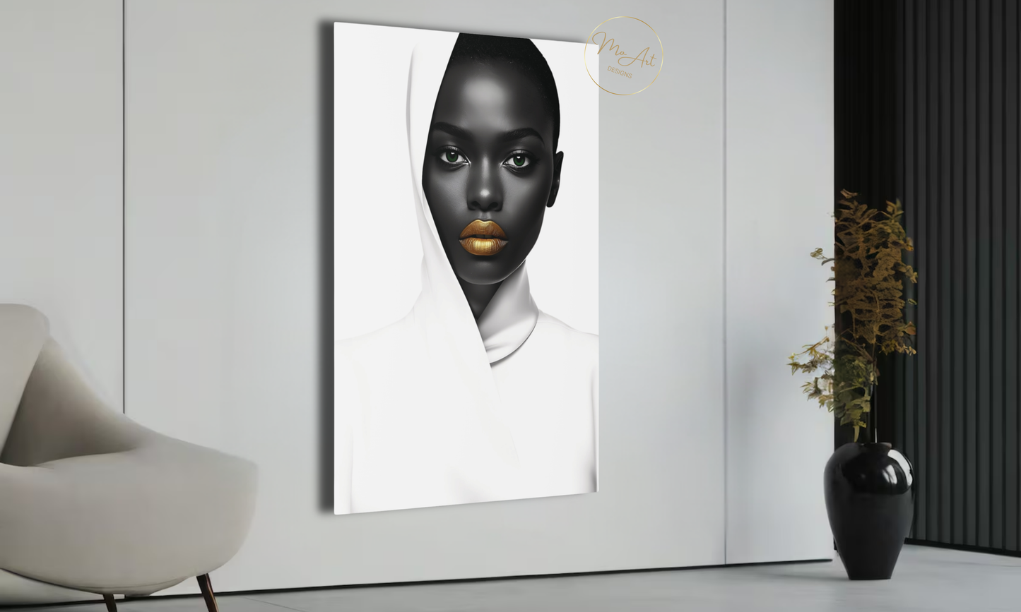 Radiance in White – Canvas Wall Art