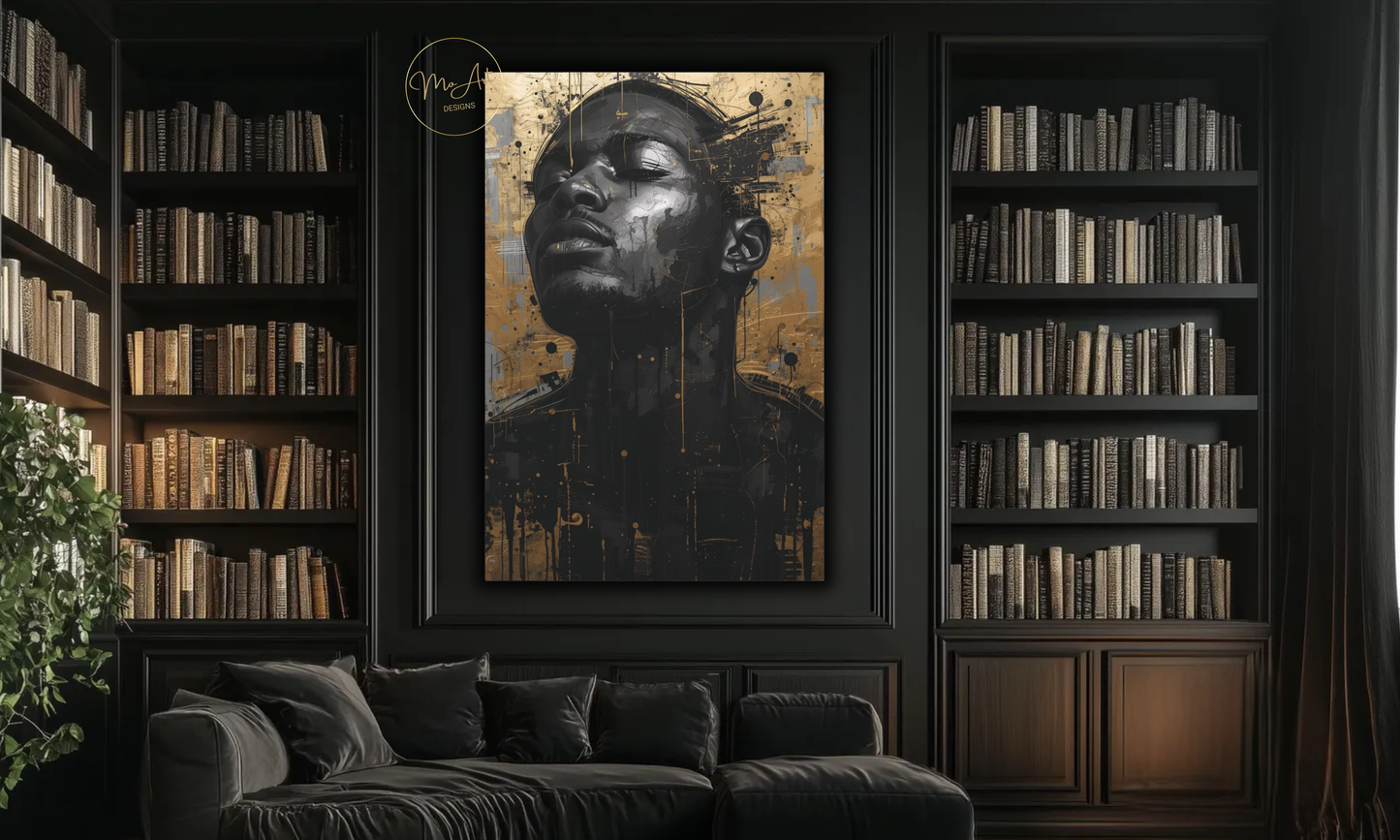 Soul Rising - Abstract Canvas Wall Art