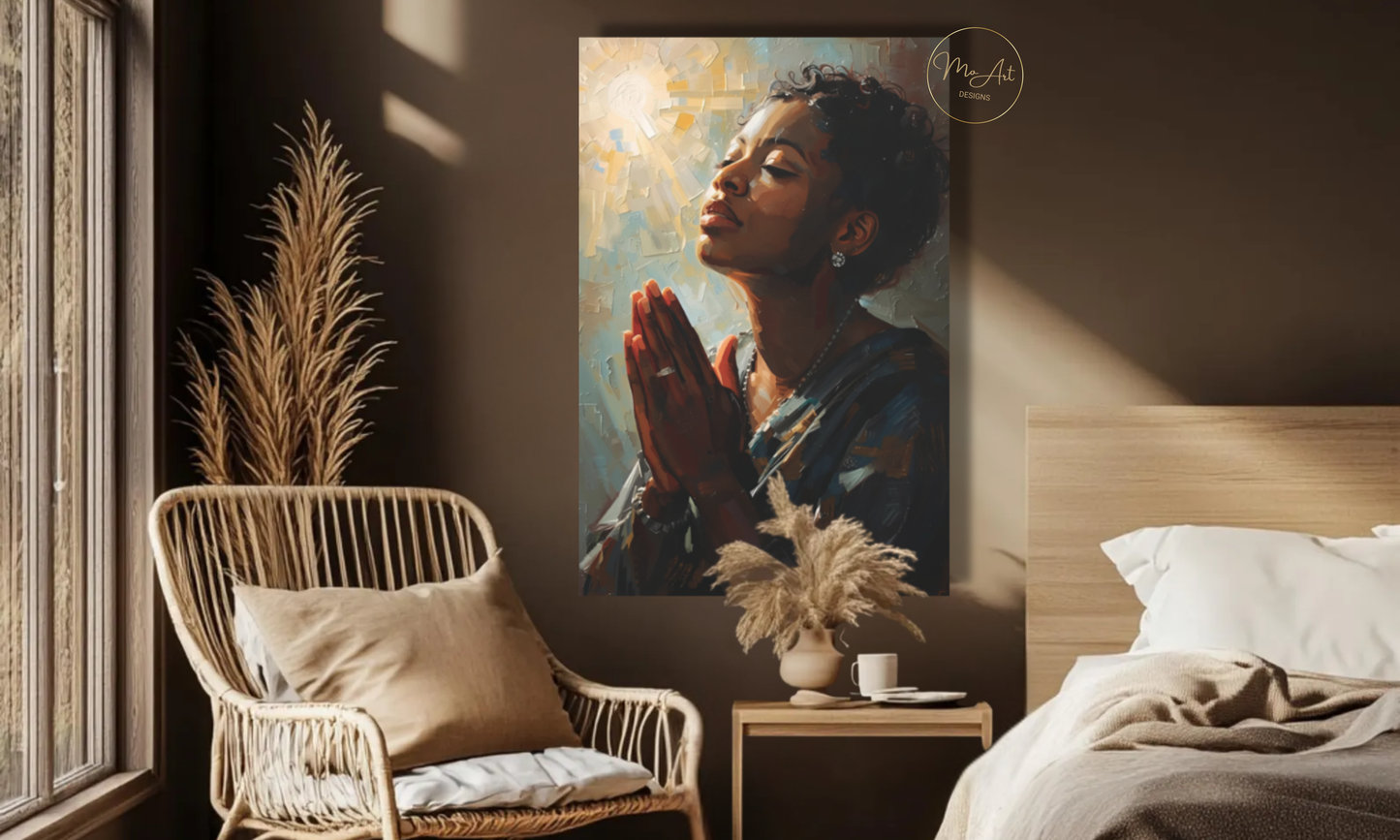 Divine Grace - Abstract Canvas Wall Art