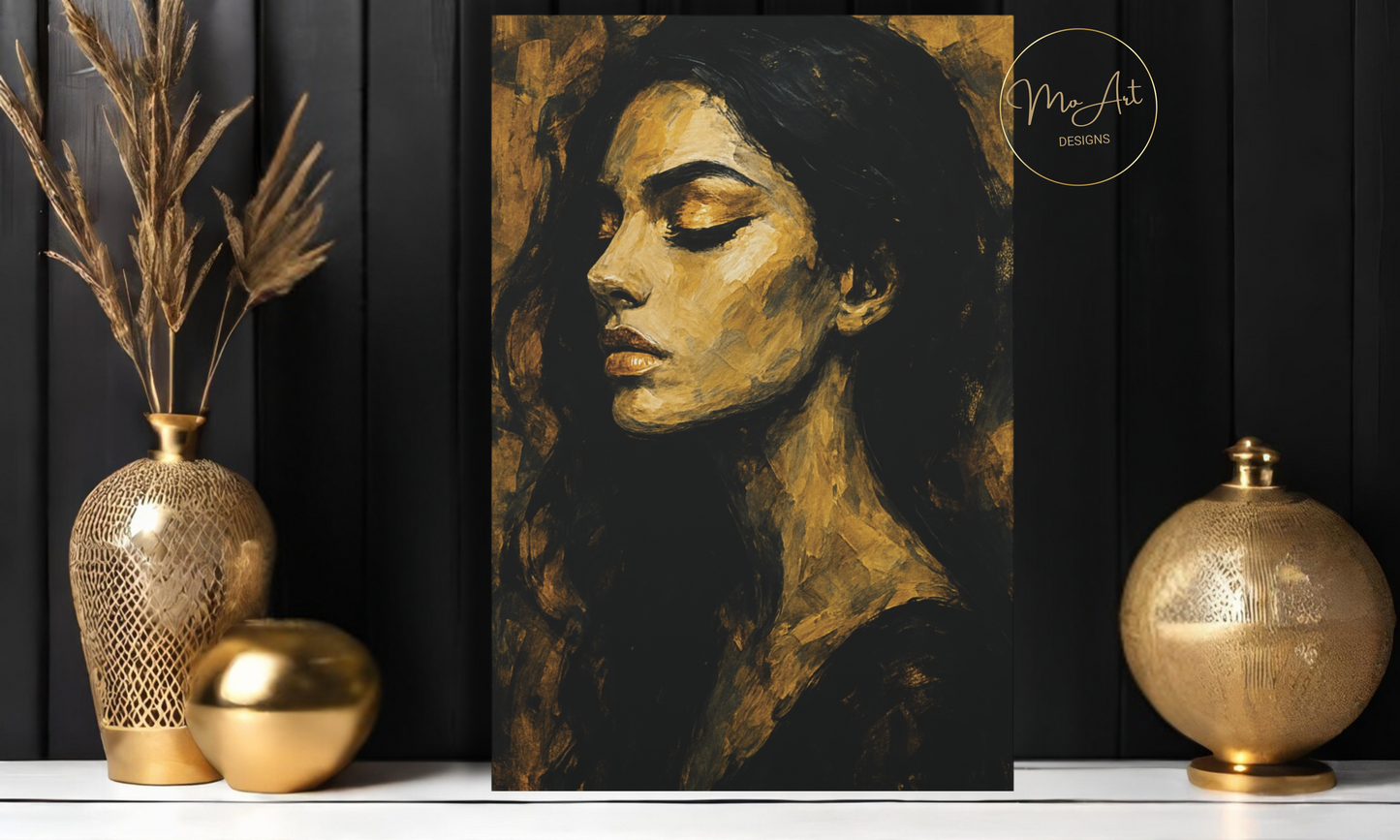 Essence of a Woman – Abstract Canvas Wall Art