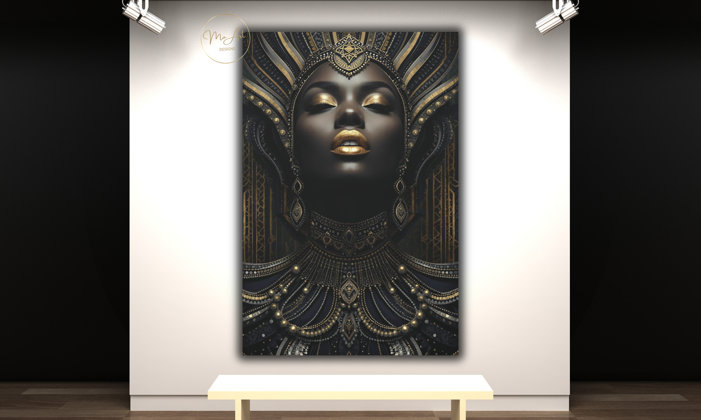 Black Elegance – Canvas Wall Art
