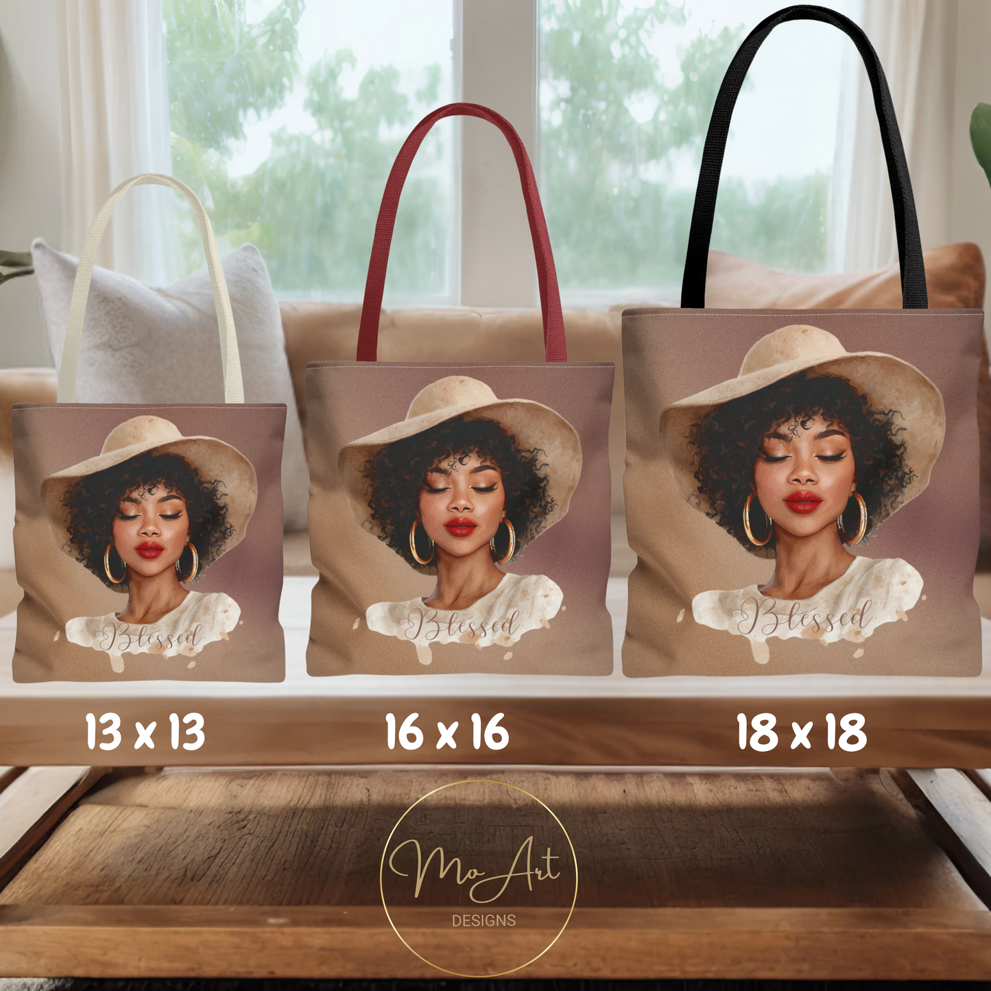 Boldly Beautiful and Blessed Tote Bag