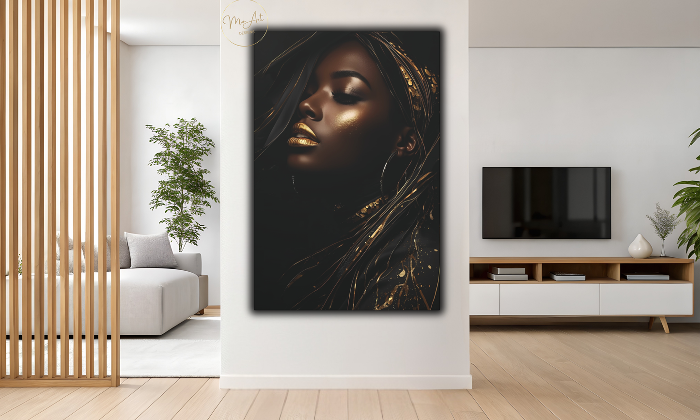 Opulent Glow – Canvas Wall Art