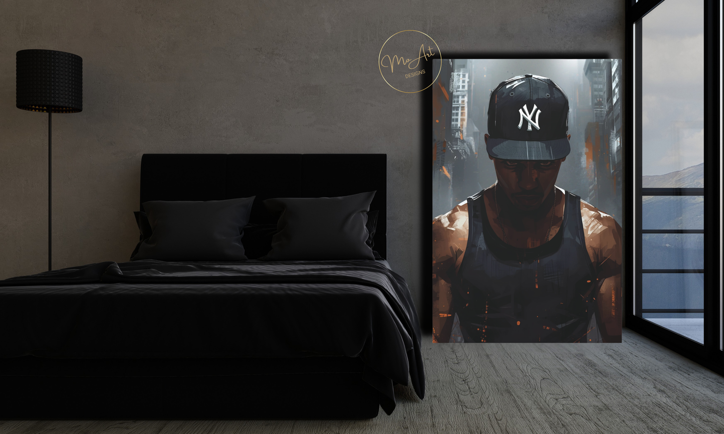 Built from the Block - Abstract Canvas Wall Art