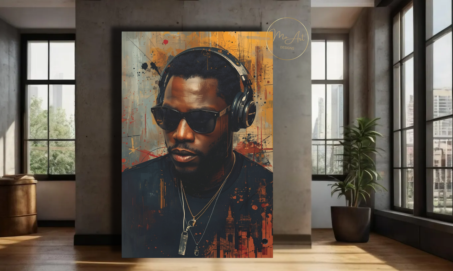 Soul Frequency - Abstract Canvas Wall Art